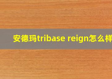 安德玛tribase reign怎么样